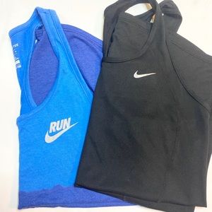 BUNDLE - 2 Nike Racer Tanks